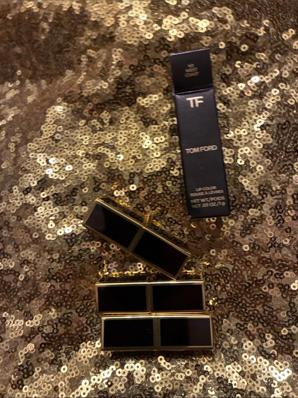 Tom Ford lip color lipstick Casablanca Night Mauve West Coast lot of 3